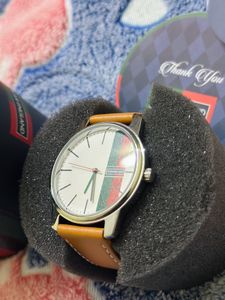 Peter England Watch Genuine leather