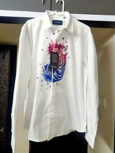 NEW Dsquared2 Designer White Shirt