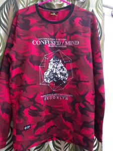 Red Camouflage Tshirt