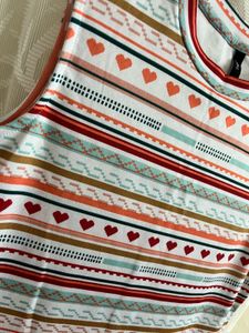 Graphic Print Bodycon Dress