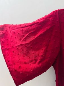 Red Casual Dress-Medium