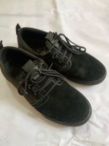 Supra Black Suede Shoes - UK 6