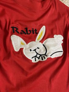Cute Rabbit Graphic Tee Combo