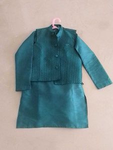 Lovely kurta Pyjama With nehru Jacket