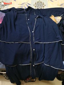 Navy Blue Abaya