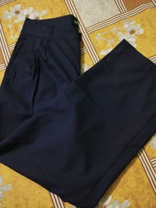 COMBO| Floral Corset Top &amp; Navy Palletted Pants