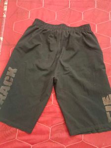 Black Track Shorts