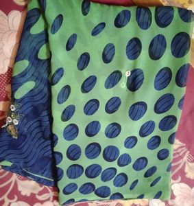Synthetic Saree