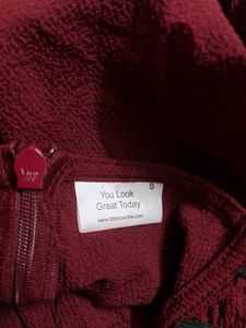 Square Neck Waist Cinching Mini Dress