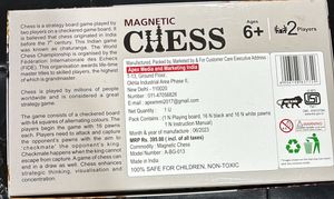 Brand New Magnetic Chess