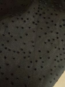 Black Polka Dot Top