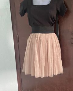 Tulle Mini Skirt