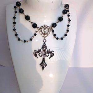 Gothic cross necklace