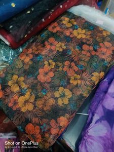 Digital Print Organza Fabric 55₹ Miter