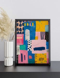 Abstract Framed Art 17