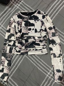 Zudio Mesh Sleeve Top - Size XS