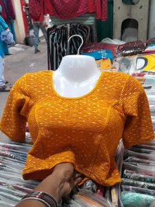 Stretchable Printed Fancy Blouse