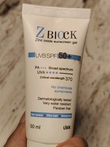 Zinc Oxide Sunscreen Gel