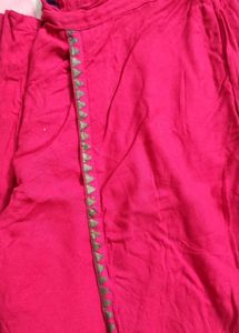 Kurti With 2 two different types of salwars