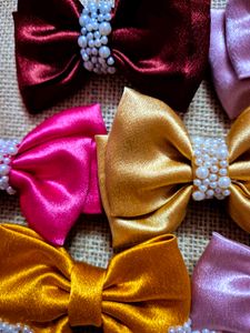 Pearl Hair Bow
