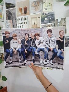BTS 7 USED POSTERS!!!★🎸🎧⋆｡ °⋆