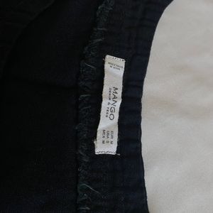 MANGO Solid denim And Tees 🐈‍⬛one Piece