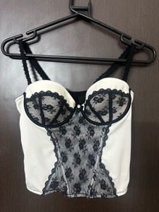Lace Bustier Top