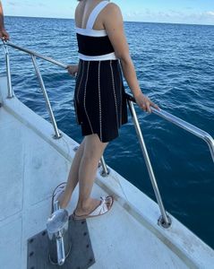 Chic Black &amp; White Dress