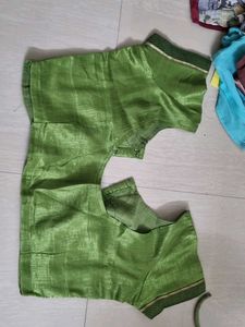 Green Saree Blouse