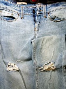 Light Wash Slim Jeans - Size 24