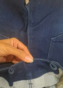 Dark Blue Denim Shorts for women &amp; kids