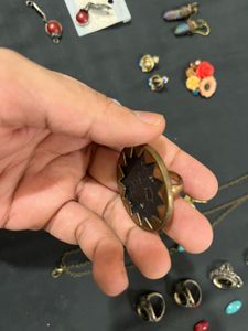 Set Of Broken And Old Jewellery Accessories