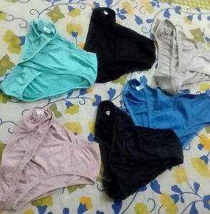 Cotton Hipster Panties - Pack Of 3