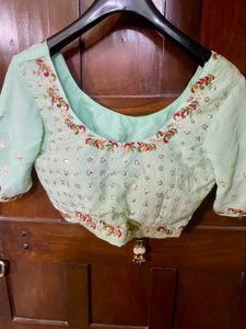 Mint Green Lehanga