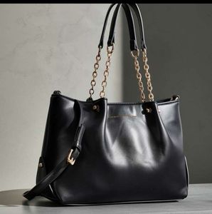 Authentic French Connection Black Tote Bag