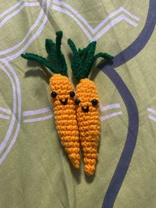 Crochet Carrot Duo