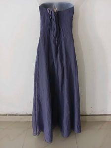 Elegant Strapless Maxi Dress