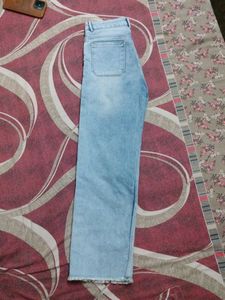 Ice Colored Denim-  Straight Fit