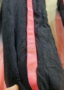 Pink And Black Dupatta💕🖤