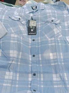 Wildneck Blue Checkered Shirt