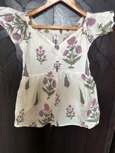 Floral Print Top