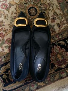 Zara Black Heels