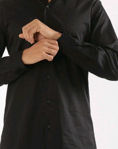 Plain Black Formal Shirt ✨