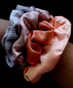 🌈Colorful Satin Scrunchie Set Of 10