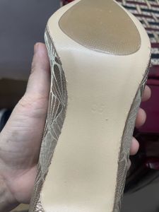 Elegant Gold Heels