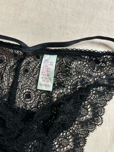 Black Lace Panties