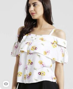 Zink Bardot Top