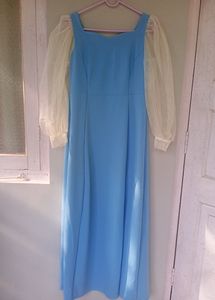 Powdered Blue Dress