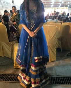 Long Lehenga Choli Duppata