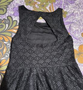 NoBo Bold &amp; Beautiful Black Lace Mini Dress